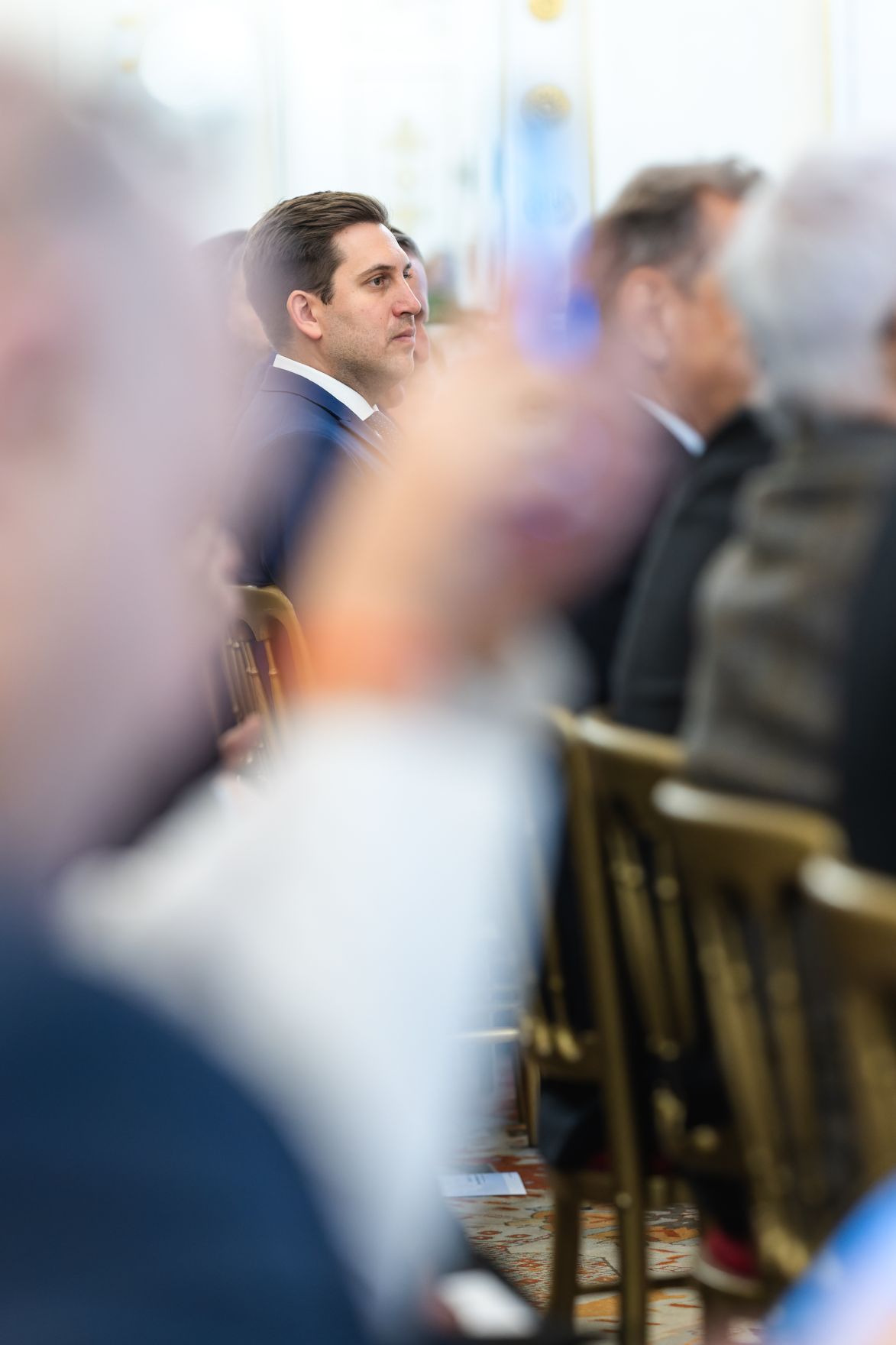 Am 18. Dezember 2025 bestellte der Bundeskanzler Vertreterinnen und Vertreter der Wirtschaft zu Mitgliedern der bei der Bundesanstalt "Statistik &Ouml;sterreich" eingerichteten Wirtschaftskurie. Im Bild Staatssekret&auml;r Alexander Pr&ouml;ll.