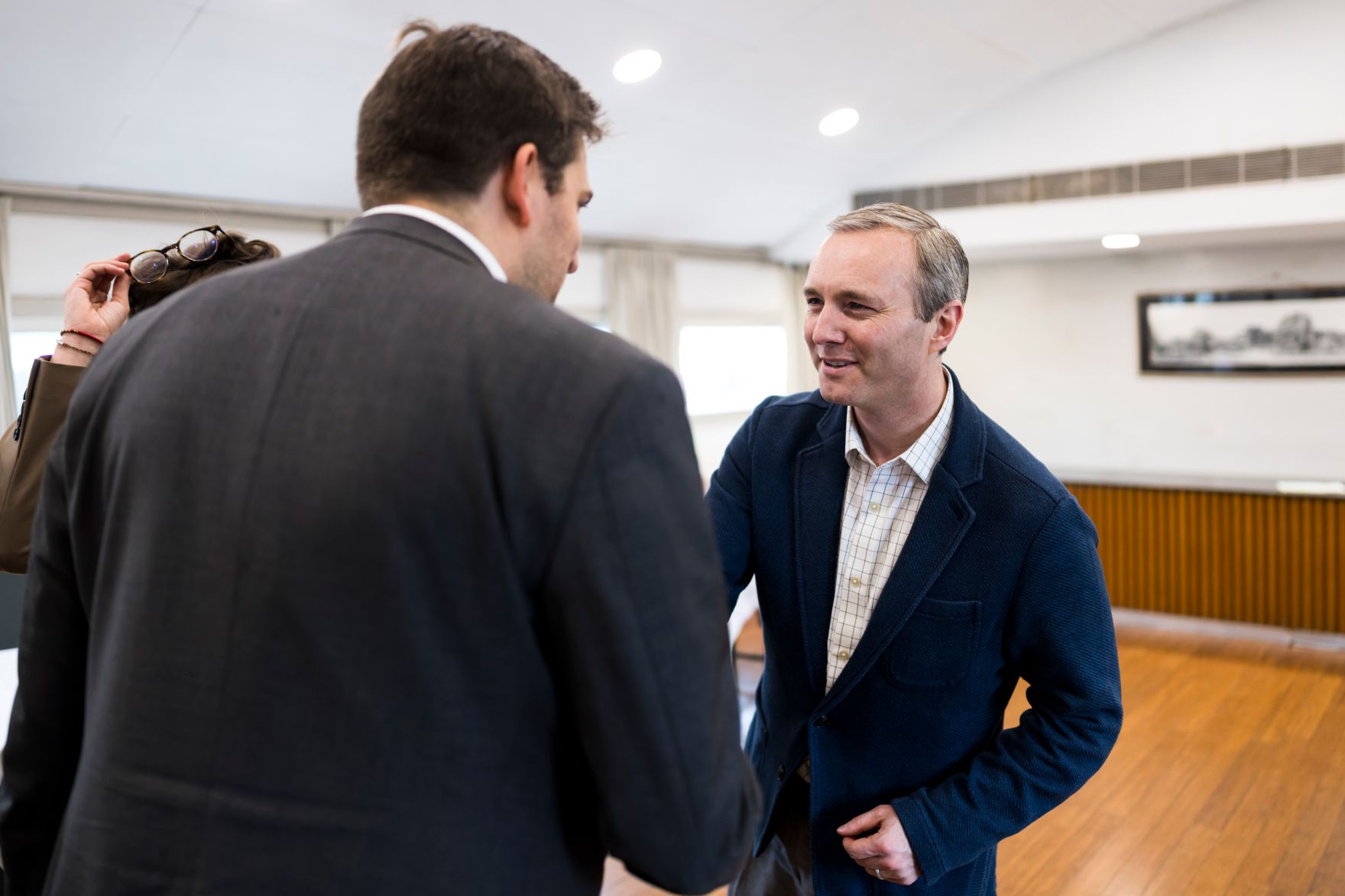 Am 18. Februar 2026 reiste Staatssekret&auml;r Alexander Pr&ouml;ll (l.) zu einem mehrt&auml;gigen Arbeitsbesuch nach Neu-Delhi.