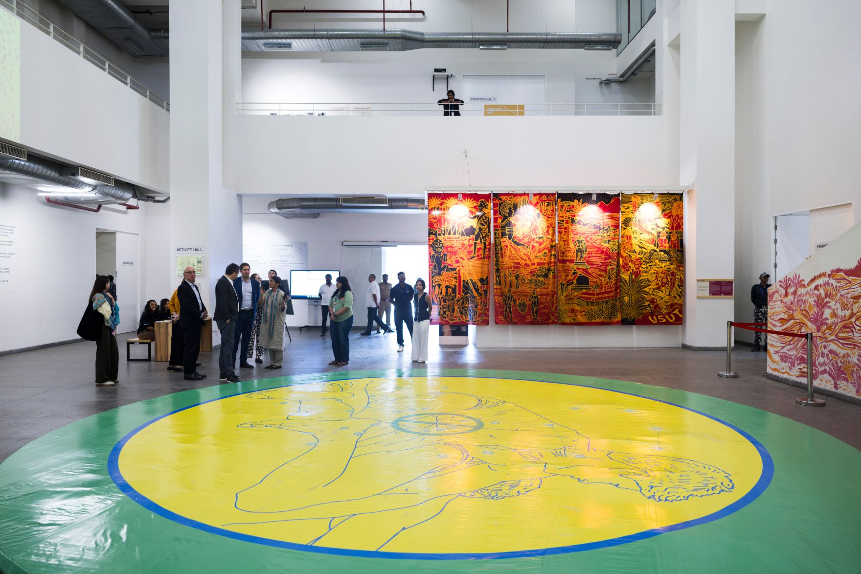 Am 21. Februar 2026 setzte Staatssekret&auml;r Alexander Pr&ouml;ll seinen mehrt&auml;gigen Arbeitsbesuch in Indien fort. Im Bild beim Besuch der Science Gallery Bengaluru.