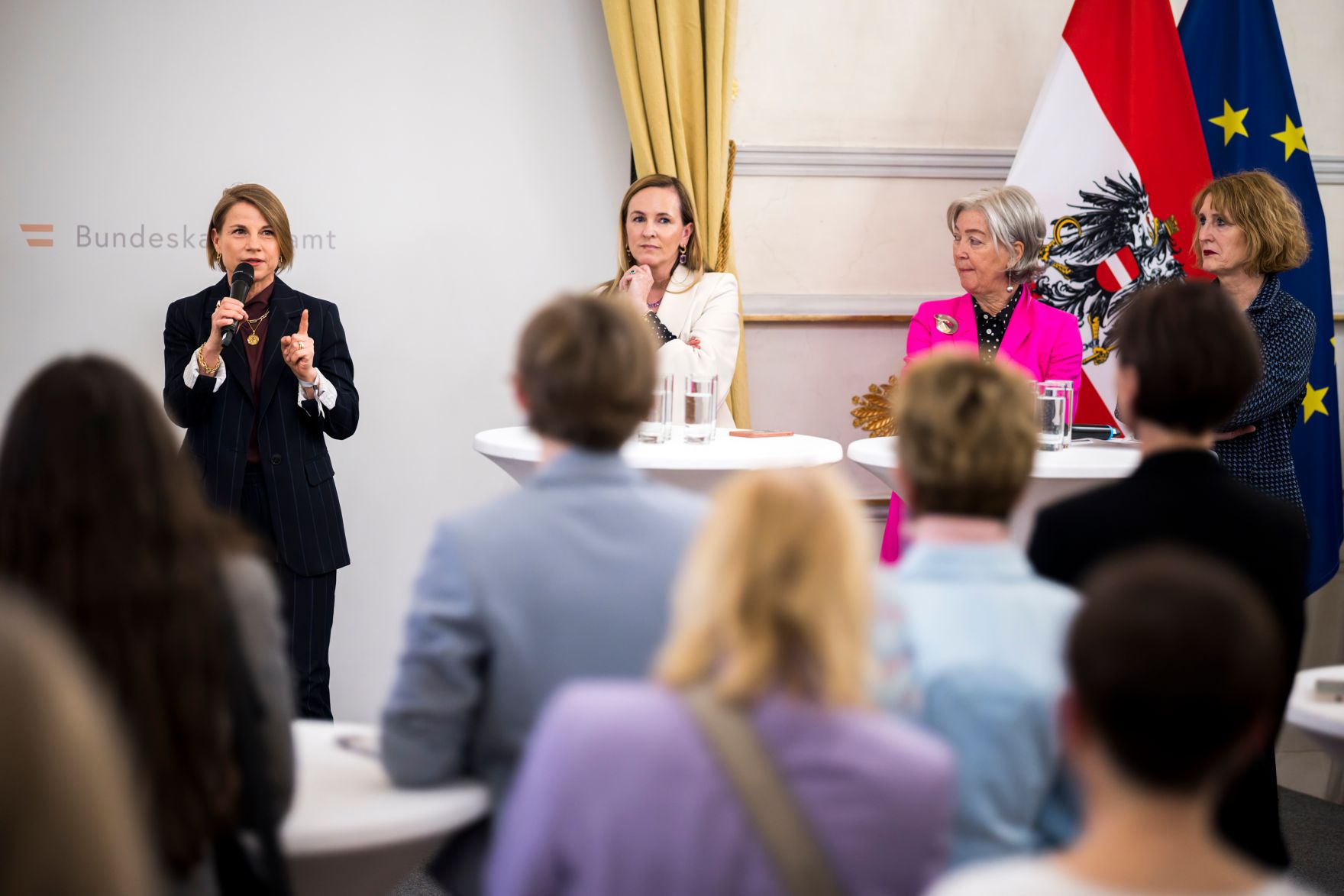 Am 5. M&auml;rz 2026 fand anl&auml;sslich des Weltfrauentags eine Veranstaltung im Bundeskanzleramt statt.