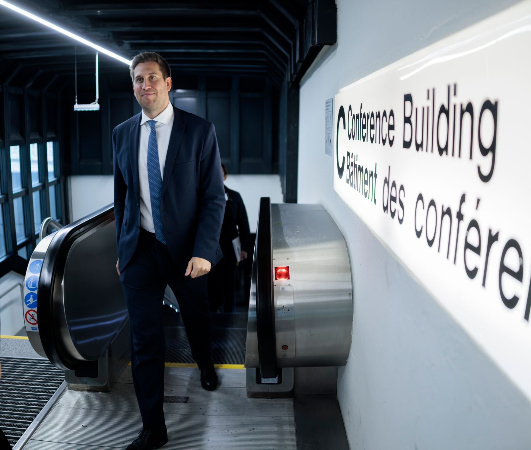 Am 16. M&auml;rz 2026 nahm Staatssekret&auml;r Alexander Pr&ouml;ll (im Bild) am Global Fraud Summit 2026 im Vienna International Center teil.