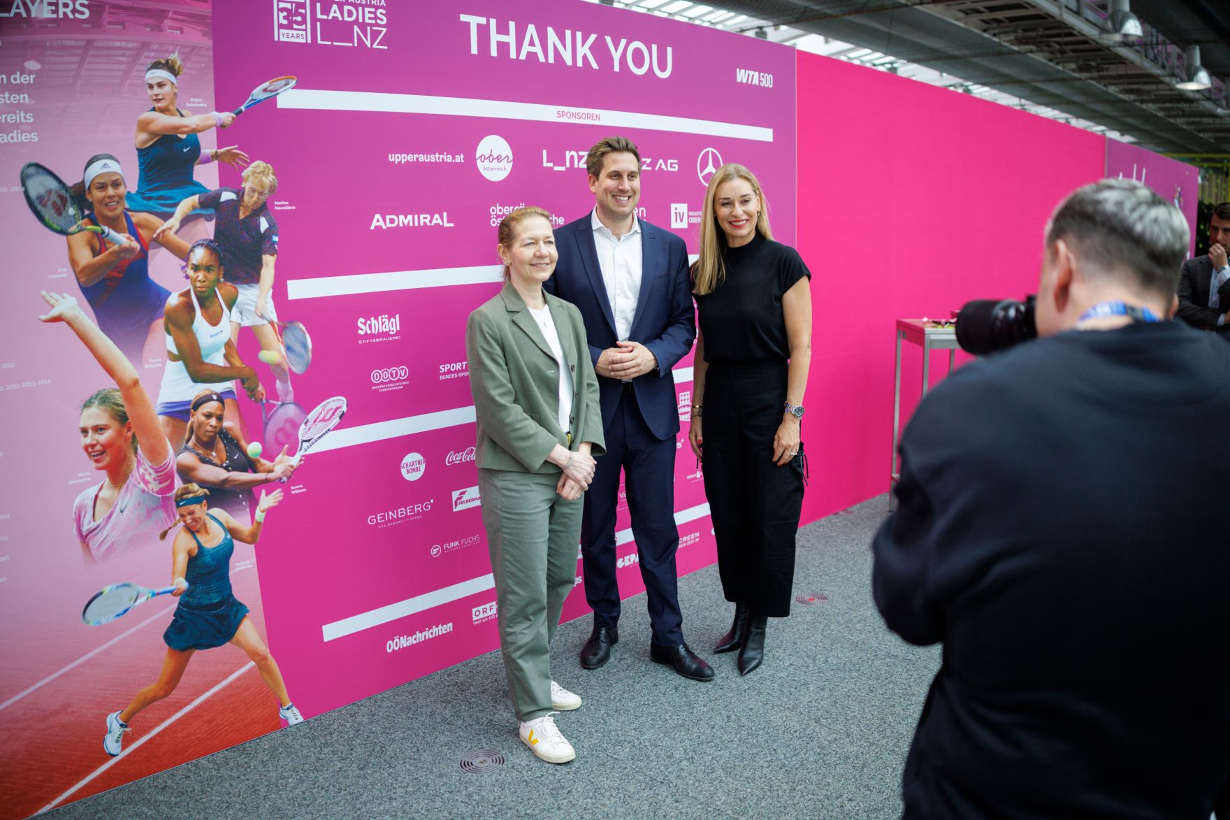 Am 9. April 2026 besuchte Staatssekret&auml;r Alexander Pr&ouml;ll (im Bild) im Rahmen seines Bundesl&auml;ndertages in Ober&ouml;sterreich das Upper Austria Ladies Linz.