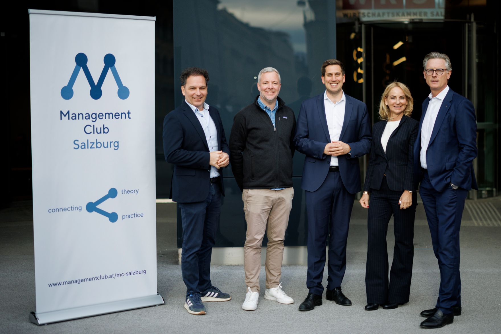 Am 9. April 2026 besuchte Staatssekret&auml;r Alexander Pr&ouml;ll (im Bild) im Rahmen seines Bundesl&auml;ndertages den Management Club Salzburg.