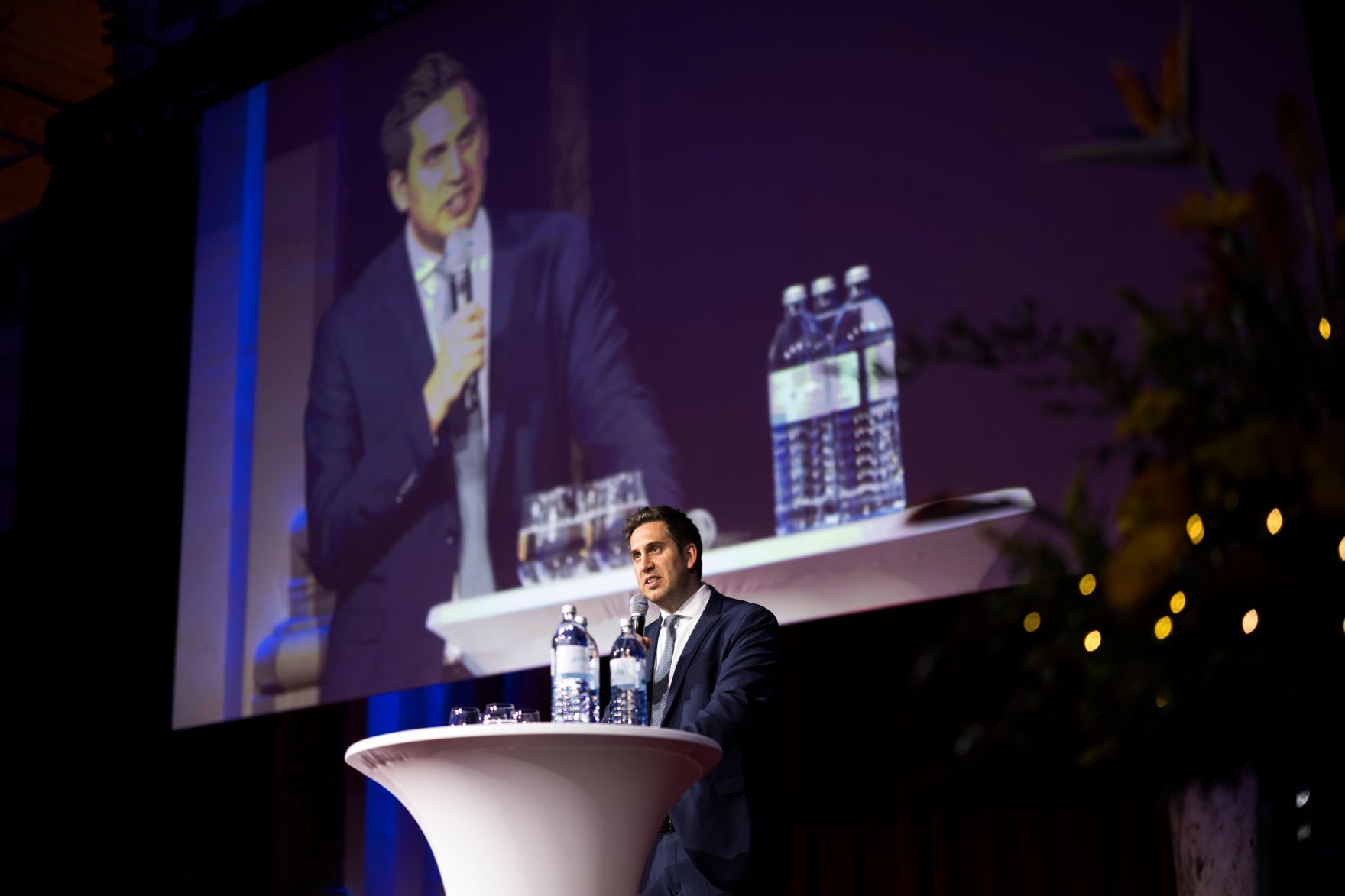 Am 16. April 2026 nahm Staatssekret&auml;r Alexander Pr&ouml;ll (im Bild) am Galaabend anl&auml;sslich des 40-j&auml;hrigen Jubil&auml;ums von SAP &Ouml;sterreich, in der Wiener Hofburg teil.
