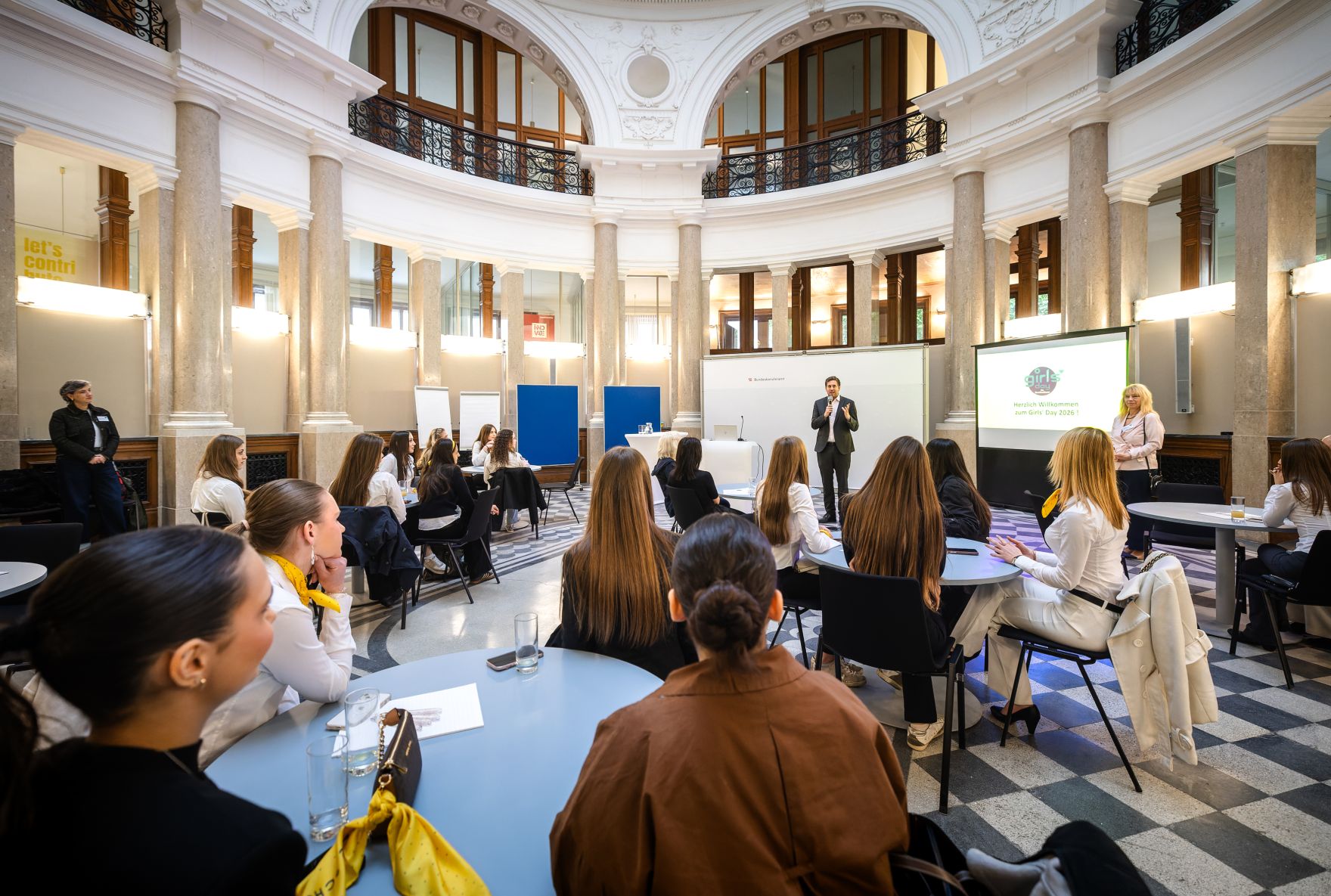 Am 23. April 2026 fand der Girls' Day im Bundeskanzleramt statt.