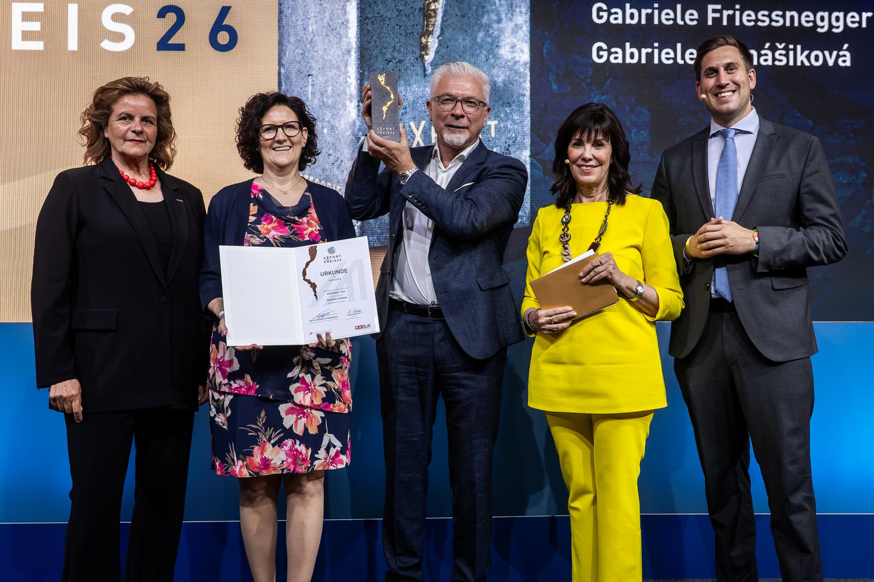 Am 28. Mai 2026 nahm Staatssekret&auml;r Alexander Pr&ouml;ll (r.) an der Verleihung des Exportpreises 2026 teil.