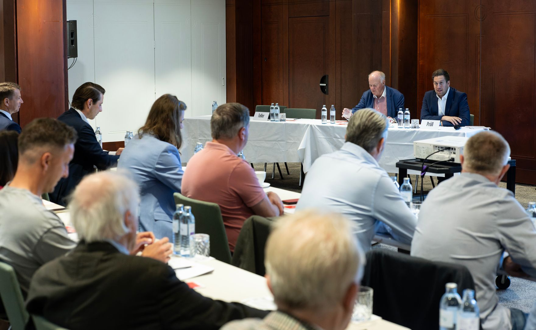 Am 9. Juni 2026 nahm Staatssekret&auml;r Alexander Pr&ouml;ll (im Bild) an der MMM-Handelsfachtagung teil.
