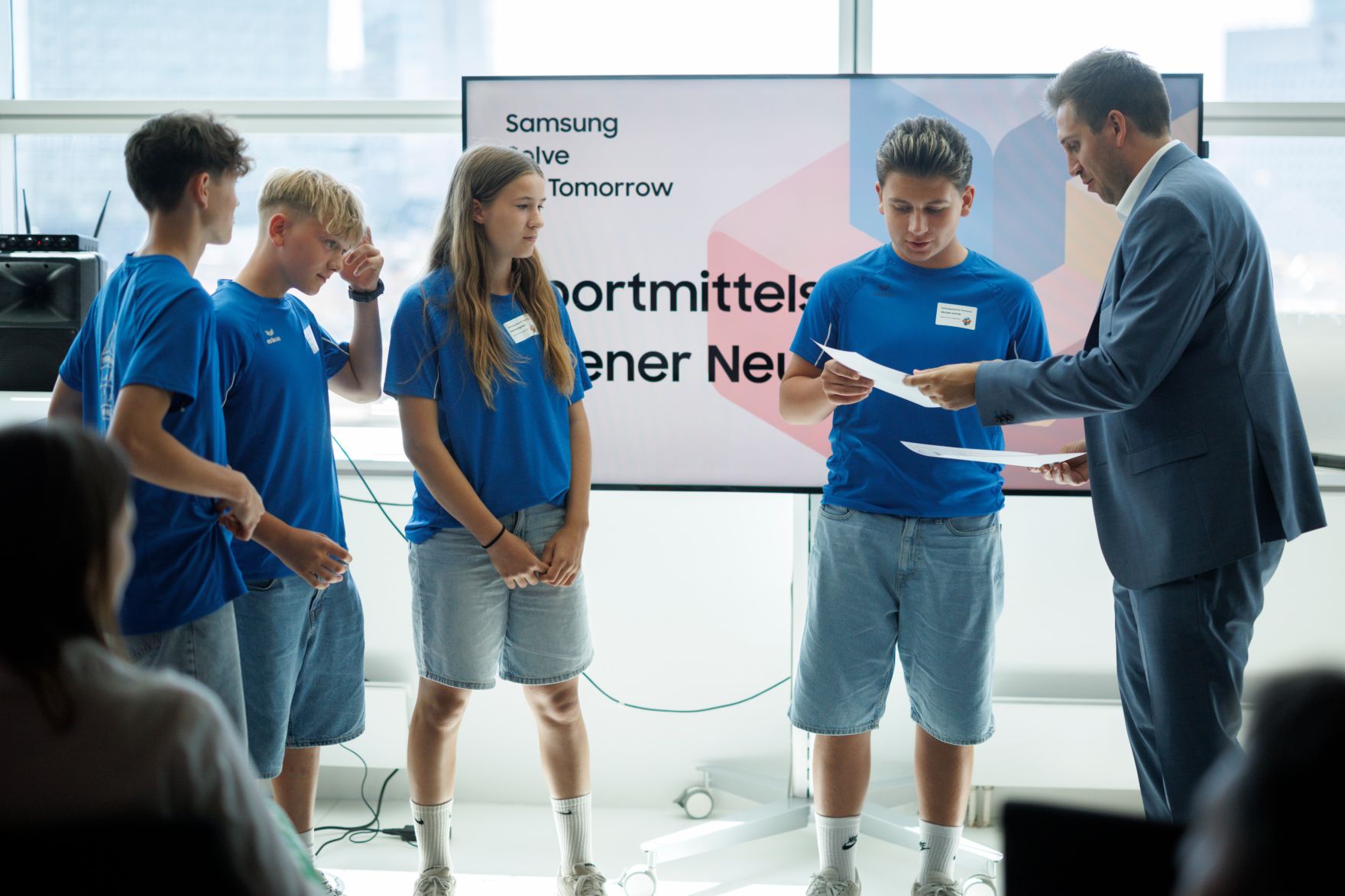 Am 24. Juni 2026 besuchte Staatssekret&auml;r Alexander Pr&ouml;ll das Solve For Tomorrow Lab.