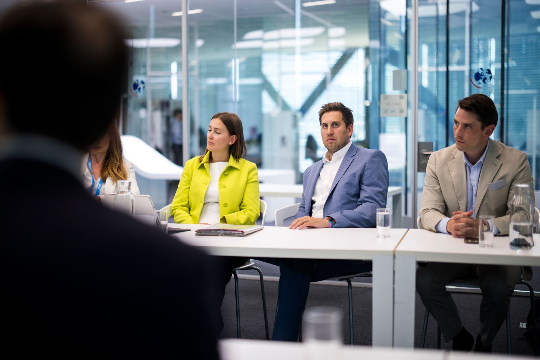 Am 6. Juli 2026 reiste Staatssekret&auml;r Alexander Pr&ouml;ll zu einem Arbeitsbesuch nach Genf. Im Bild beim Besuch des Genfer Zentrum f&uuml;r Sicherheitspolitik.