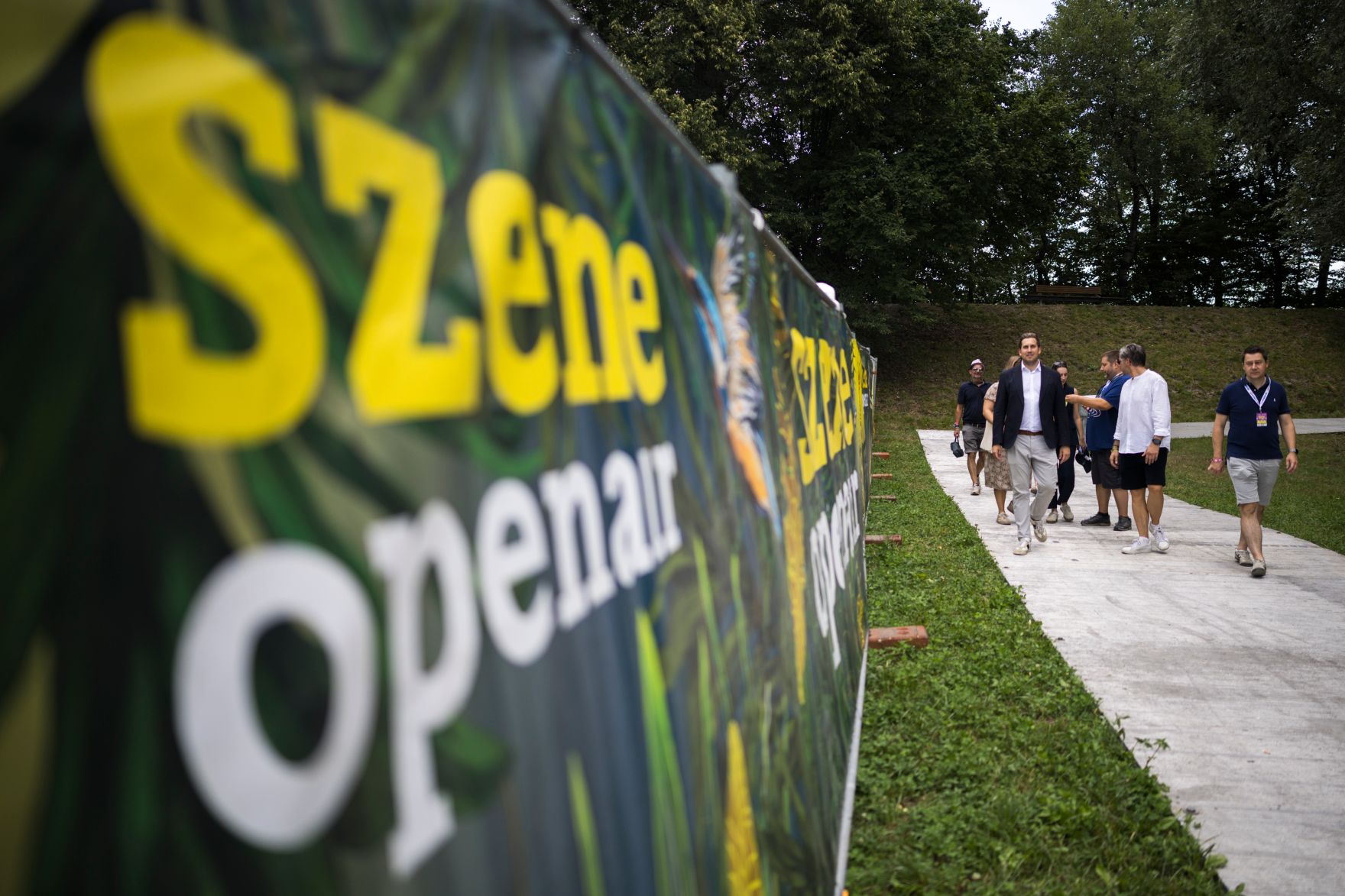 Am 31. Juli 2026 nahm Staatssekret&auml;r Alexander Pr&ouml;ll (im Bild) an der ID Austria Servicetour 2026 beim Szene Openair Festival in Lustenau teil.