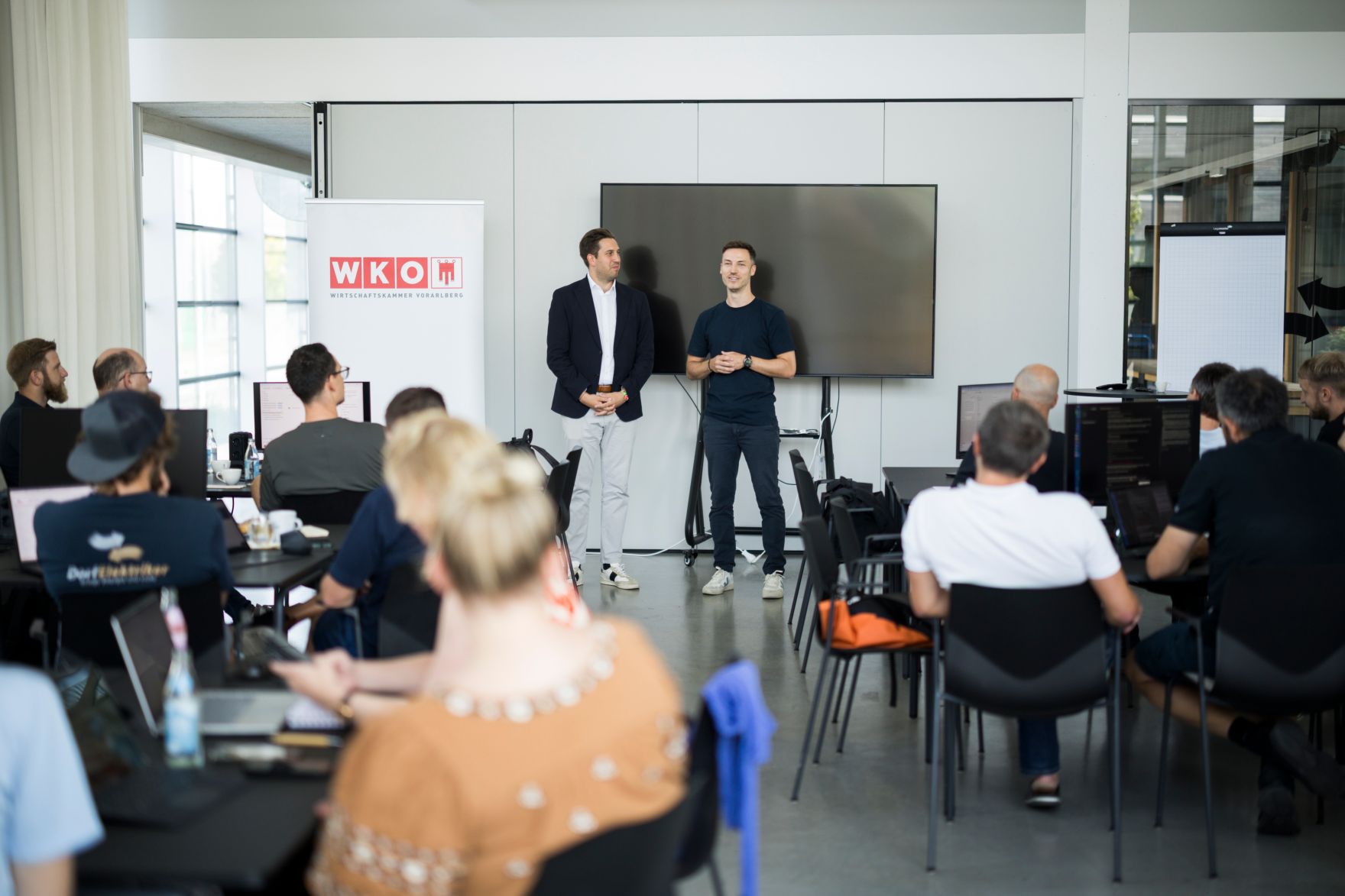 Am 31. Juli 2026 nahm Staatssekret&auml;r Alexander Pr&ouml;ll (im Bild) am ID Austria Unternehmertag 2026 in Feldkirch teil.