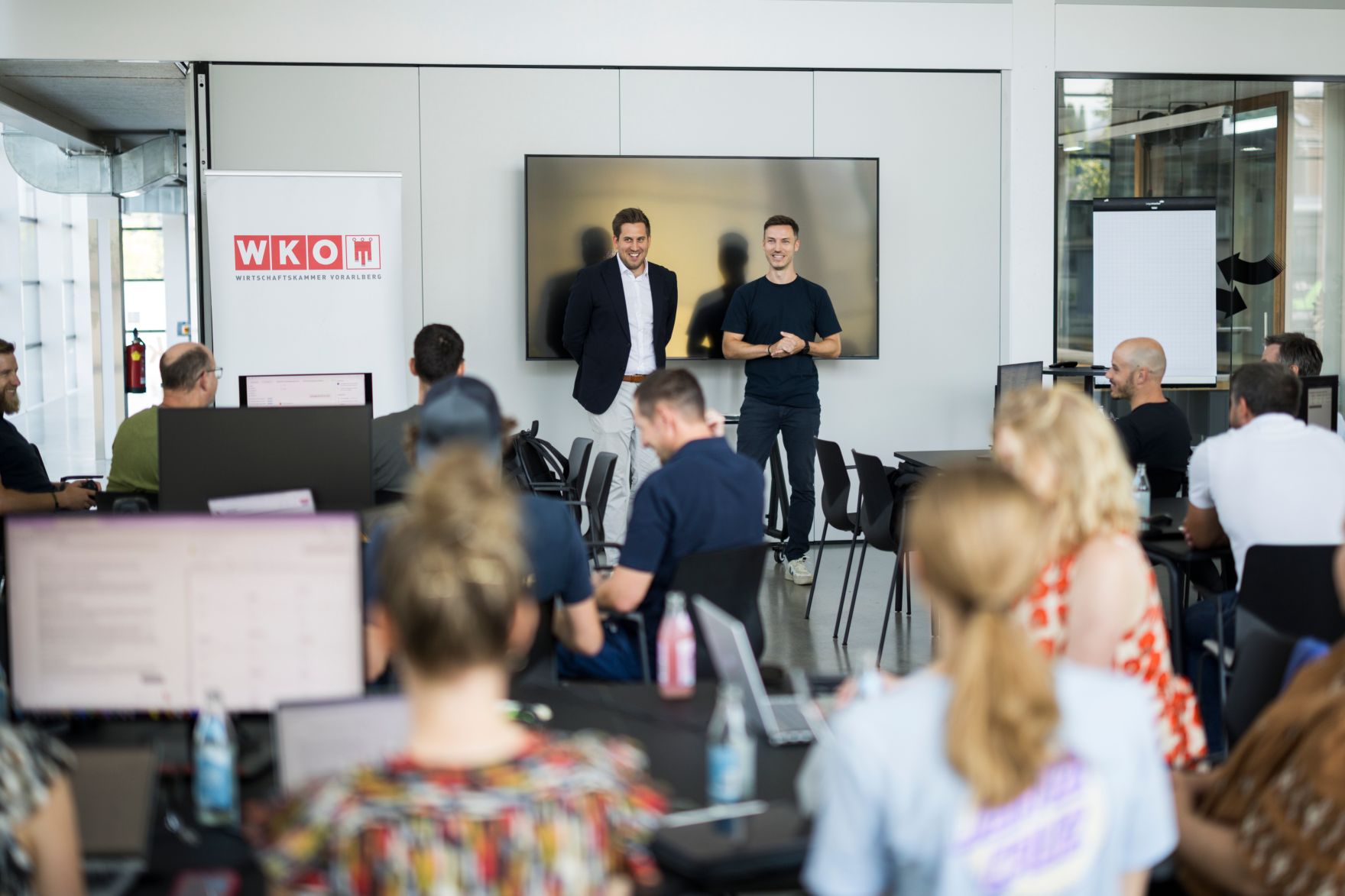 Am 31. Juli 2026 nahm Staatssekret&auml;r Alexander Pr&ouml;ll (im Bild) am ID Austria Unternehmertag 2026 in Feldkirch teil.