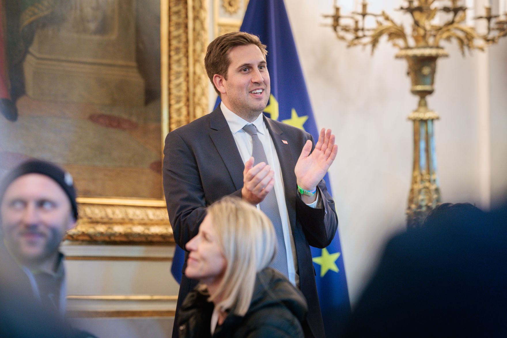 Am 26. Oktober 2026 lud Staatssekret&auml;r Alexander Pr&ouml;ll (im Bild) anl&auml;sslich des Nationalfeiertags Besucherinnen und Besucher zum Tag der offenen T&uuml;r ins Bundeskanzleramt.