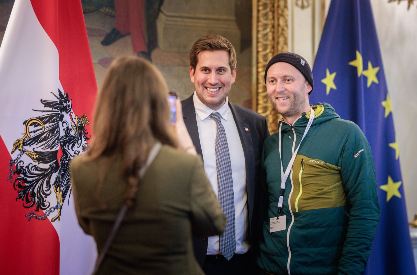 Am 26. Oktober 2026 lud Staatssekret&auml;r Alexander Pr&ouml;ll (im Bild) anl&auml;sslich des Nationalfeiertags Besucherinnen und Besucher zum Tag der offenen T&uuml;r ins Bundeskanzleramt.
