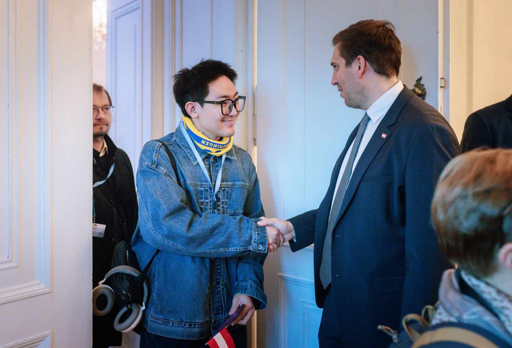 Am 26. Oktober 2026 lud Staatssekret&auml;r Alexander Pr&ouml;ll (im Bild) anl&auml;sslich des Nationalfeiertags Besucherinnen und Besucher zum Tag der offenen T&uuml;r ins Bundeskanzleramt.