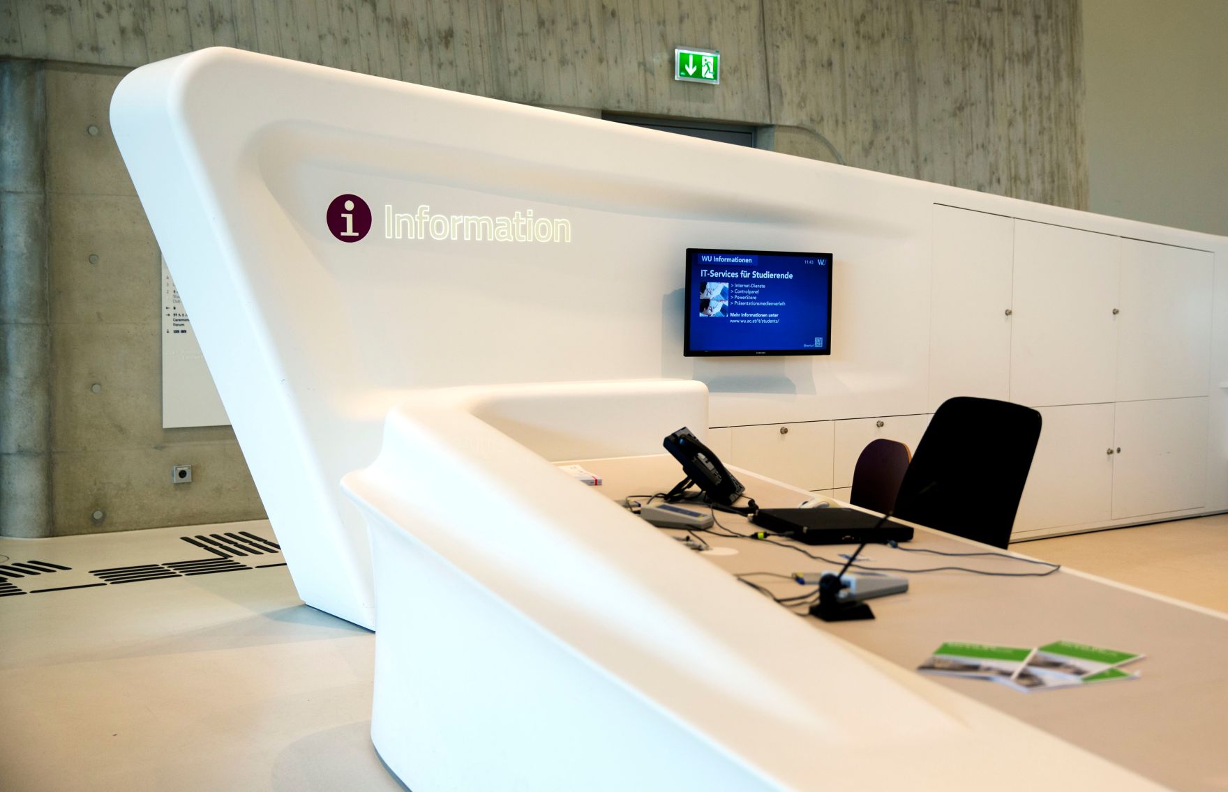 Wirtschaftsuniversit&auml;t Wien Schlagworte: Architektur, Information, Universit&auml;t