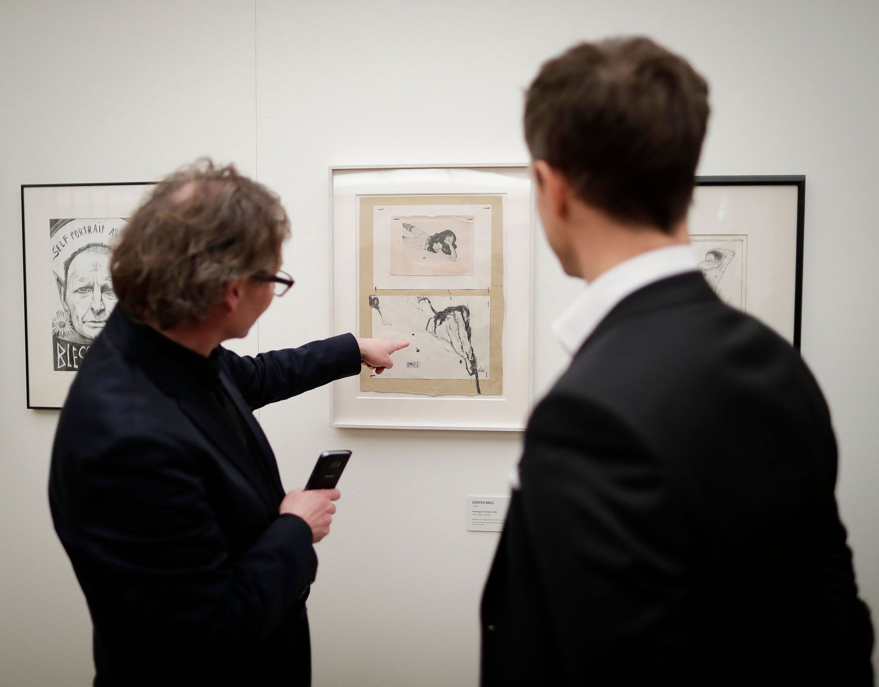 Die Ausstellung "EGON SCHIELE - Die Jubil&auml;umsschau" im Leopoldmuseum. Schlagw&ouml;rter: Ausstellung, Museum, Kunst, Kultur, Malerei, Rat f&uuml;r Bildung, Jugend, Kultur, Sport, EYC