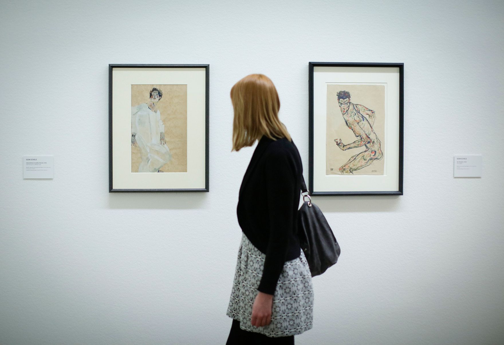 Die Ausstellung "EGON SCHIELE - Die Jubil&auml;umsschau" im Leopoldmuseum. Schlagw&ouml;rter: Ausstellung, Museum, Kunst, Kultur, Malerei, Rat f&uuml;r Bildung, Jugend, Kultur, Sport, EYC