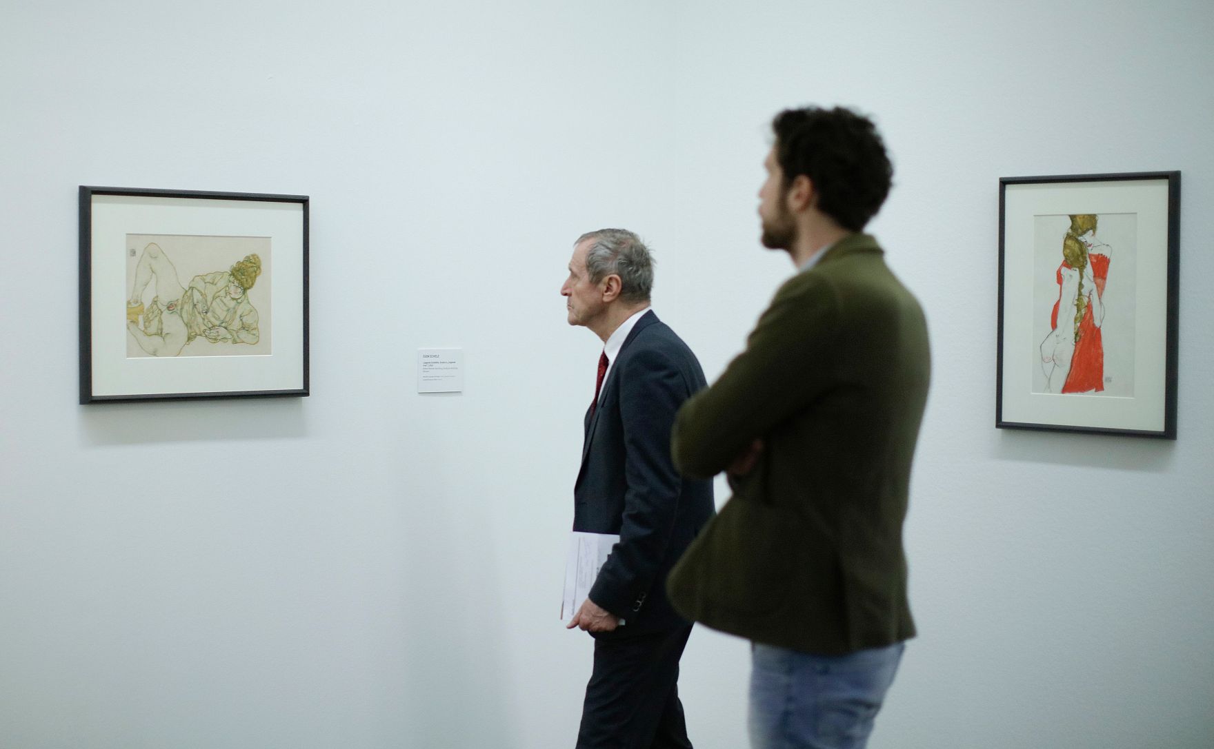 Die Ausstellung "EGON SCHIELE - Die Jubil&auml;umsschau" im Leopoldmuseum. Schlagw&ouml;rter: Ausstellung, Museum, Kunst, Kultur, Malerei, Rat f&uuml;r Bildung, Jugend, Kultur, Sport, EYC