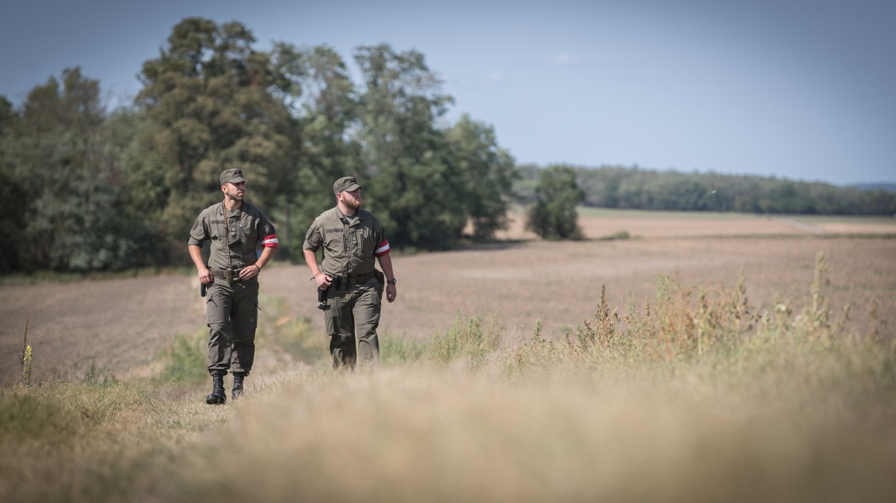 Grenzraum&uuml;berwachung/Assistenzeinsatz durch Milizsoldaten des &Ouml;sterreichischen Bundesheeres. Schlagw&ouml;rter: Sicherheit, &Uuml;berwachung, Grenze, Kontrolle, Milizsoldaten, Bundesheer, Rat f&uuml;r Ausw&auml;rtige Angelegenheiten, FAC, Rat f&uuml;r Justiz und Inneres, JHA