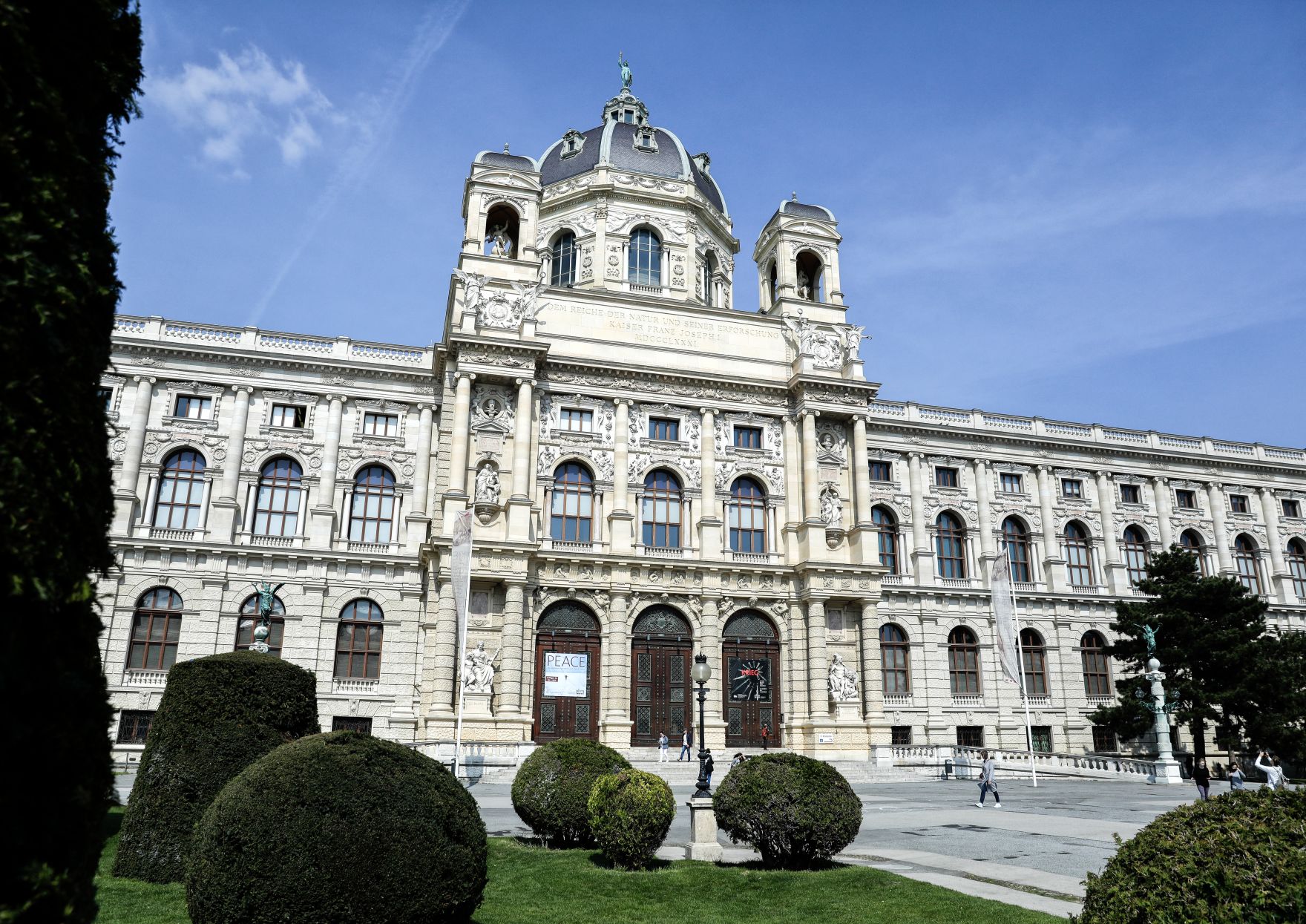 Das Naturhistorische Museum. Schlagw&ouml;rter: Architektur, Denkmal, Geb&auml;ude, Sehensw&uuml;rdigkeit, Stadtlandschaft