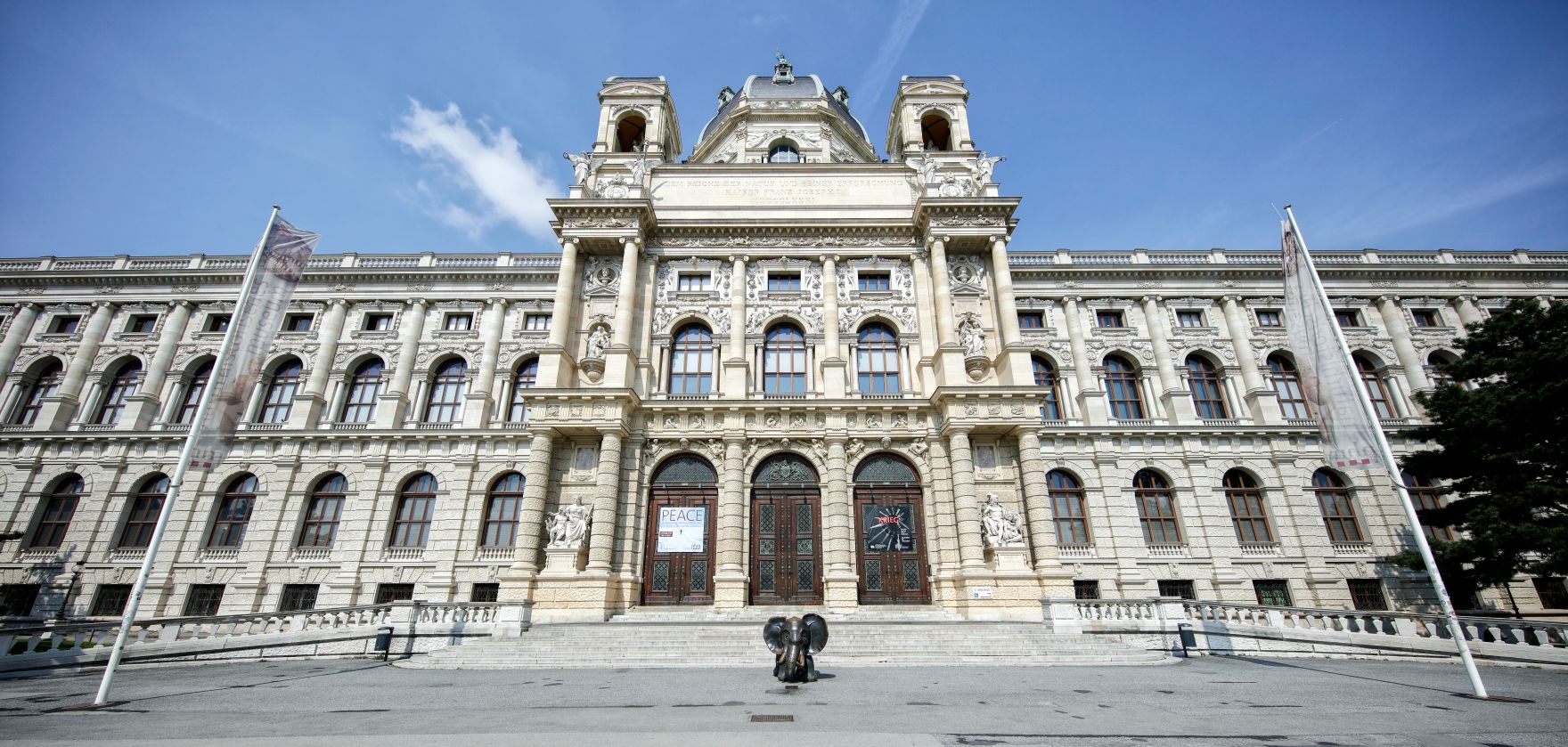 Das Naturhistorische Museum. Schlagw&ouml;rter: Architektur, Denkmal, Geb&auml;ude, Sehensw&uuml;rdigkeit, Stadtlandschaft