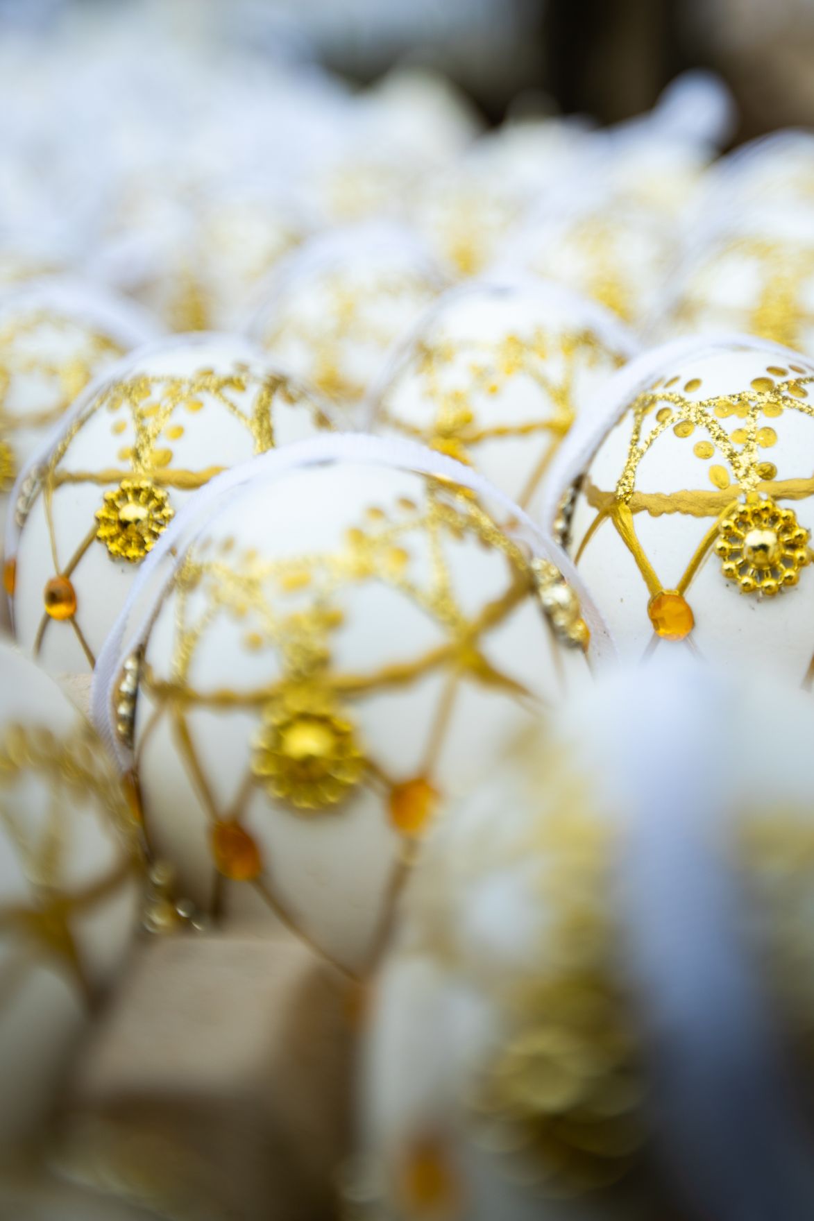 Ostereier am Ostermarkt auf der Freyung Schlagw&ouml;rter: Ostern, Osterfest, Eier, Ostereier, Fest, Schmuck