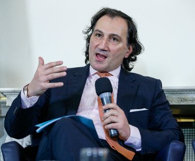 Am 28. J&auml;nner 2015 fand im Bundeskanzleramt die Veranstaltung &bdquo;Was bedeutet Datenschutz f&uuml;r Unternehmen&ldquo; anl&auml;sslich des 9. Europ&auml;ischen Datenschutztages statt. Im Bild Gernot Schaar von der Rechtsanwaltkanzlei Eustacchio &amp; Schaar.