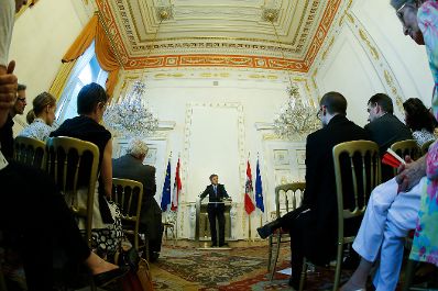 Am 9. Juni 2015 fand im Bundeskanzleramt die Ausstellungser&ouml;ffnung &quot;Idee Europa - 200 Jahre Wiener Kongress&quot; statt. Im Bild Kunst- und Kulturminister Josef Ostermayer.