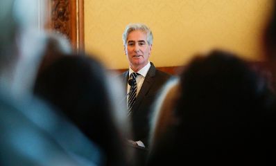 Am 16. J&auml;nner 2017 &uuml;berreichte Reinhold Hohengartner das &Ouml;sterreichische Ehrenkreuz f&uuml;r Wissenschaft und Kunst an Gerald Leitner (im Bild).