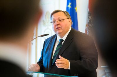 Am 1. Februar 2017 &uuml;berreichte Reinhold Hohengartner (im Bild) das Goldene Ehrenzeichen f&uuml;r Verdienste um die Republik &Ouml;sterreich an Maria Bernklau.