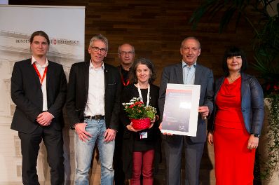 Am 24. April 2017 fand die &Uuml;berreichung des &Ouml;sterreichischen Verwaltungspreises 2017 statt.
