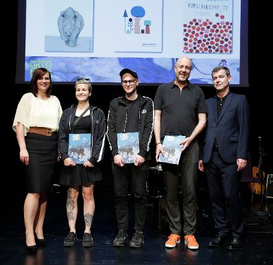 Am 17. Mai 2017 fand im Kultur- und Kongresszentrum in Eisenstadt die Verleihung des &Ouml;sterreichischen Kinder- und Jugendbuchpreises statt.