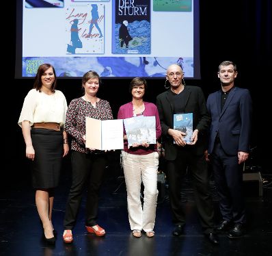Am 17. Mai 2017 fand im Kultur- und Kongresszentrum in Eisenstadt die Verleihung des &Ouml;sterreichischen Kinder- und Jugendbuchpreises statt.