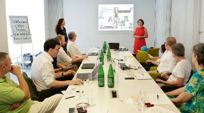 Am 27. Juni 2017 fand das 1. Netzwerktreffen der Cross Mentoring - Digitales Arbeiten Gruppe statt.