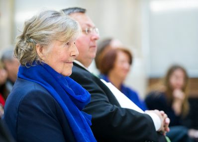 Am 9. November 2017 &uuml;berreichte Reinhold Hohengartner das Goldene Ehrenzeichen f&uuml;r Verdienste um die Republik &Ouml;sterreich an Rosemarie Benedikt (im Bild).