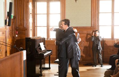 Am 22. Oktober 2018 &uuml;berreichte Sektionschef J&uuml;rgen Meindl das &Ouml;sterreichische Ehrenkreuz f&uuml;r Wissenschaft und Kunst an Thomas D&auml;nemark.