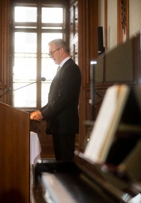 Am 22. Oktober 2018 &uuml;berreichte Sektionschef J&uuml;rgen Meindl das &Ouml;sterreichische Ehrenkreuz f&uuml;r Wissenschaft und Kunst an Thomas D&auml;nemark. Im Bild der Laudator Kammerschauspieler Joseph Lorenz.