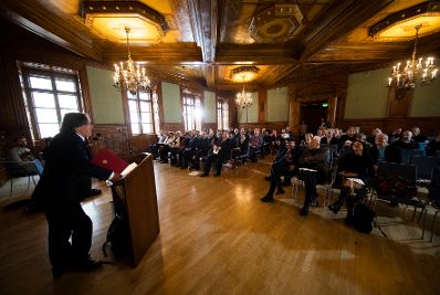Am 22. Oktober 2018 &uuml;berreichte Reinhold Hohengartner das &Ouml;sterreichische Ehrenkreuz f&uuml;r Wissenschaft und Kunst an Hubert Waldner.