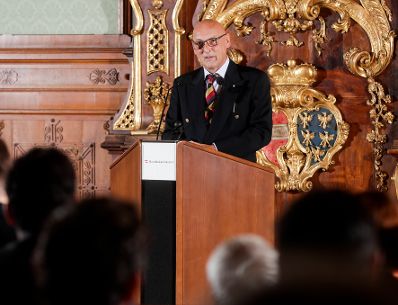 Am 23. Oktober 2018 &uuml;berreichte Ministerialrat Reinhold Hohengartner das Goldene Ehrenzeichen f&uuml;r Verdienste um die Republik &Ouml;sterreich an Gerhard Hermanky (im Bild) und Karl Novak.