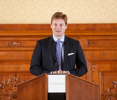 Am 7. November 2018 &uuml;berreichte Christian Kircher das &Ouml;sterreichische Ehrenkreuz f&uuml;r Wissenschaft und Kunst I. Klasse an Gregor Hatala (im Bild).