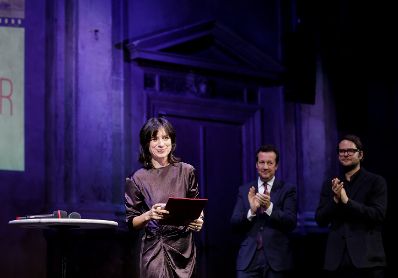 Am 4. November 2019 verlieh Sektionschef J&uuml;rgen Meindl den &Ouml;sterreichischen Buchpreis und den Deb&uuml;tpreis 2019.