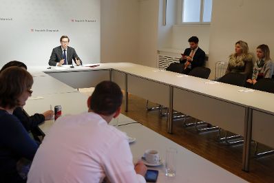 Am 7. November 2019 lud Regierungssprecher Alexander Winterstein zu einem Briefing zu den aktuellen Themen der Bundesregierung.