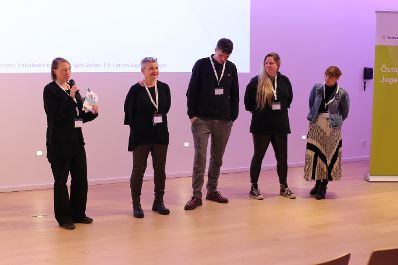 Am 28. November 2023 fand das 9. Forum Jugendstrategie unter dem Titel &quot;Jugend und Krisen: Initiativen in schwierigen Zeiten&quot; statt.