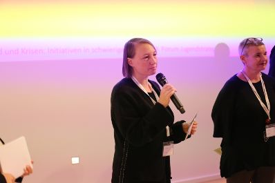 Am 28. November 2023 fand das 9. Forum Jugendstrategie unter dem Titel &quot;Jugend und Krisen: Initiativen in schwierigen Zeiten&quot; statt.