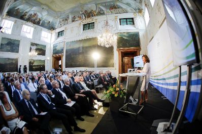 Am 15. Juni 2019 nahm Bundeskanzlerin Brigitte Bierlein am Europaforum Wachau teil.