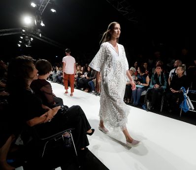 Am 09. September 2019 er&ouml;ffnete Bundeskanzlerin Brigitte Bierlein die "MQ Vienna Fashion Week" im MuseumsQuartier.