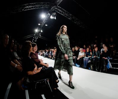 Am 09. September 2019 er&ouml;ffnete Bundeskanzlerin Brigitte Bierlein die "MQ Vienna Fashion Week" im MuseumsQuartier.