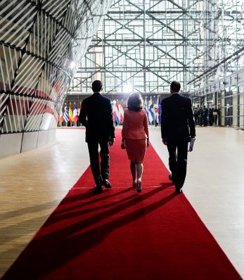 Am 17. Oktober 2019 nahm Bundeskanzlerin Brigitte Bierlein am Europ&auml;ischen Rat der Staats- und Regierungschefs teil.