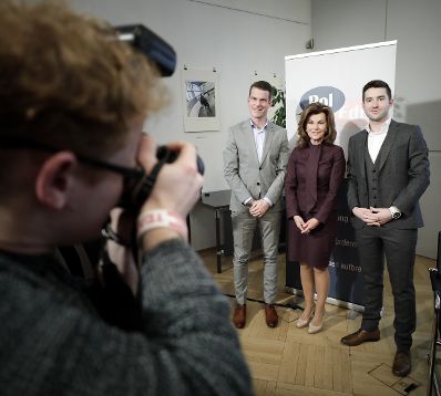 Am 9. Dezember 2019 nahm Bundeskanzlerin Brigitte Bierlein an der Veranstaltung von PolEdu teil.